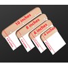 Sinyiol 4pc wooden handle stainless steel Bench dough scraper set