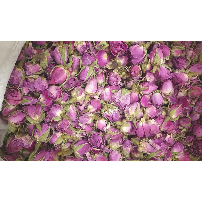 RoseCosmeticsnet ORGANIC DRIED ROSE BUDS BULGARIAN ROSE DAMASCENE TEA, 200g
