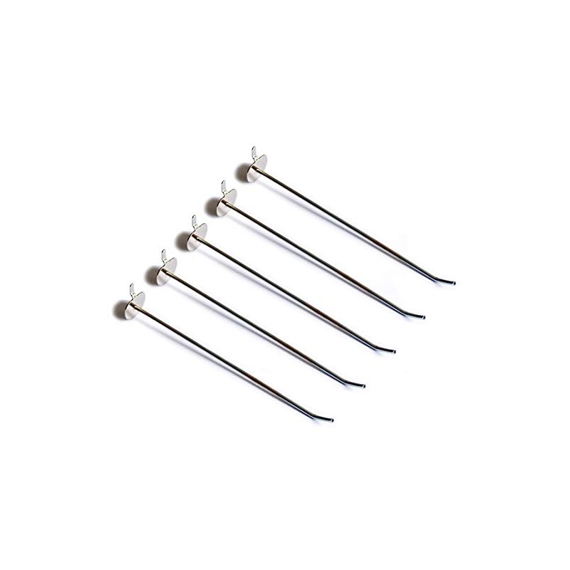 HAND ® Slatwall Euro Hook Arm Retail Display Pack of