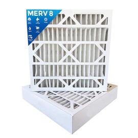 Sterling Seal KP-5251525430x2 Purolator Key Pleat Extended Surface Pleated Air Filter, Mechanical MERV 8, 20" W x 25" H x 4" D (Pack of 2)