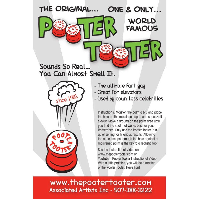 Pooter Tooter The Original Pooter Tooter 3 PACK $48.50 Ultimate