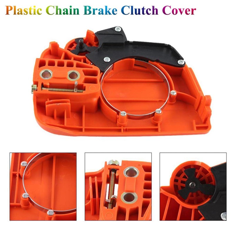 Fdit Clutch Sprocket Cover, Chain Brake Assembly Fits for 235