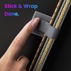 LX IntMfr. LX IntMfr. Hook and Loop Cable Ties, Self