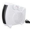 Portable Fan Heater Quick Heating Adjustable Temperature Mini Space Heater