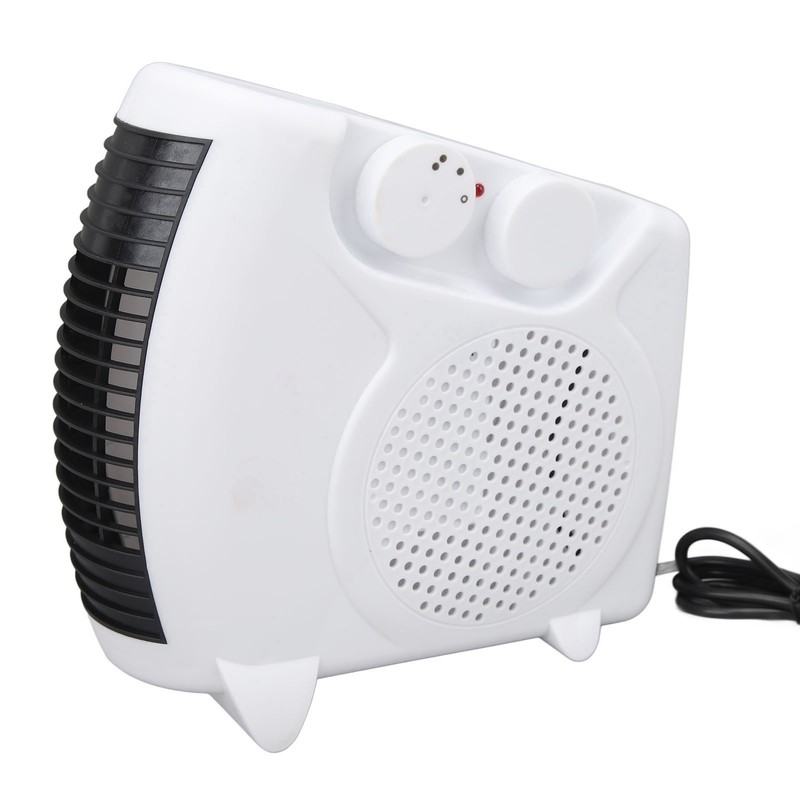 Portable Fan Heater Quick Heating Adjustable Temperature Mini Space Heater