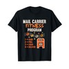 Funny Postman Mail Carrier Rural Carrier Letter Gift T-Shirt