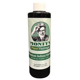 PlantVantage Premium Indoor/Outdoor Plant Food-All-Purpose Fertilizer with 4-15-12 NPK, Zinc, and Iron-Ideal for Indoor and Outdoor Plants, Trees, and Vegetables-Easy Root Feed 8 oz