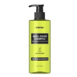 Kundal All Day Smell Cover Youth Shampoo Lime Basil & Mandarin 400ml / 쿤달 올데이 스멜커버 청소년 샴푸 라임 바질 앤 만다린 400ml