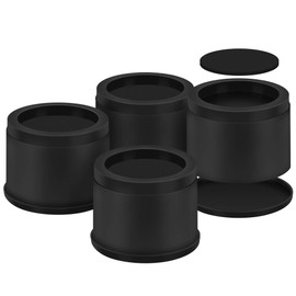 Uping Furniture raiser, bed raiser, table raiser, elephant foot, bed riser, set of 4 (7.9 cm or 15.6 cm)