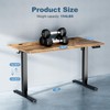 Sweetcrispy Height Adjustable Electric Standing Desk, 40 x 24 Inch