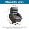 H.VERSAILTEX 100% Waterproof Recliner Chair Cover,Stretch Jacquard Couch Cover for