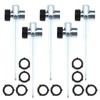 EMSea Garden Sprinkler Ground Spike Base Irrigation Sprinkler Lawn Sprinkler