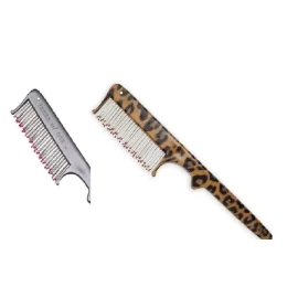 EPIC Teeze W/ Eez Teasel Back Combing Tool PIN COMB Pro BLACK ONLY