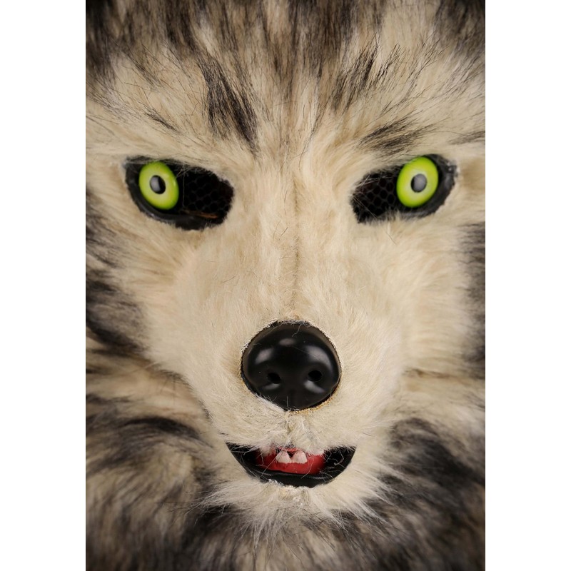 Elope Wolf Mouth Mover Adult Mask Standard, multicoloured