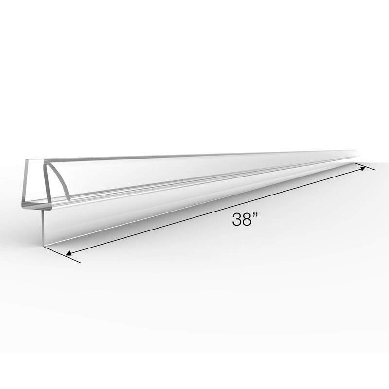 Basco 1/4 inch Shower Door Sweep Door and Panel (3/4"