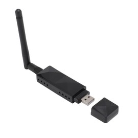 Denash - Adaptador USB WiFi WiFi, adaptador de red inalámbrico de PC de 150 Mbps con chipset AR9271, tarjeta de red inalámbrica con antena desmontable de 2dBi para TV PC