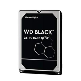 Western Digital 1TB WD Black Performance Mobile Hard Drive - 7200 RPM Class, SATA 6 Gb/s, 64 MB Cache, 2.5" - WD10SPSX