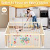 Abdtech Baby Wooden Playpen for Toddler and Babies - 43