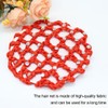 JRYXDS Pack of 6 Hair Nets Bun Net Hair Net