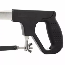 Husky Brand Rubber Grip Adjustable Hack Saw - accepts 10 or 12 inch Saw Blade