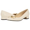 Nine West Women's Works Ballet Flat, Chic Cream 150, 7.5