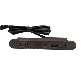 stax tools Furniture Making Recessed USB Outlet (2 Gangs/Charging with USB) (Brown)