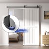 Sliding Barn Door Floor Guide for Bottom,Adjustable Wall Mounted Barn