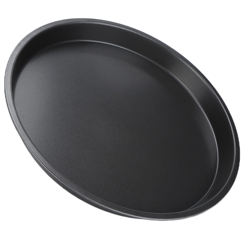 2Pcs Non Stick Pizza Pan Deep Thickened Carbon Steel Baking