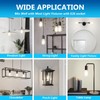 Ascher Vintage LED Edison Bulbs, 6W, Equivalent 60W, Non-Dimmable, High
