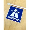 Autobahn Motorway Skateboard Laptop Sticker Logo German Highway Vinyl Decal
