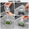 600 PCS Disposable Mesh Sink Strainer Bags Kitchen Sink Strainer