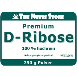 D-Ribose 100% High Purity Powder 250 g - ATP Activator