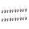 Skroad 10 Pack Boot Hangers with 2 Clips, Small Pant