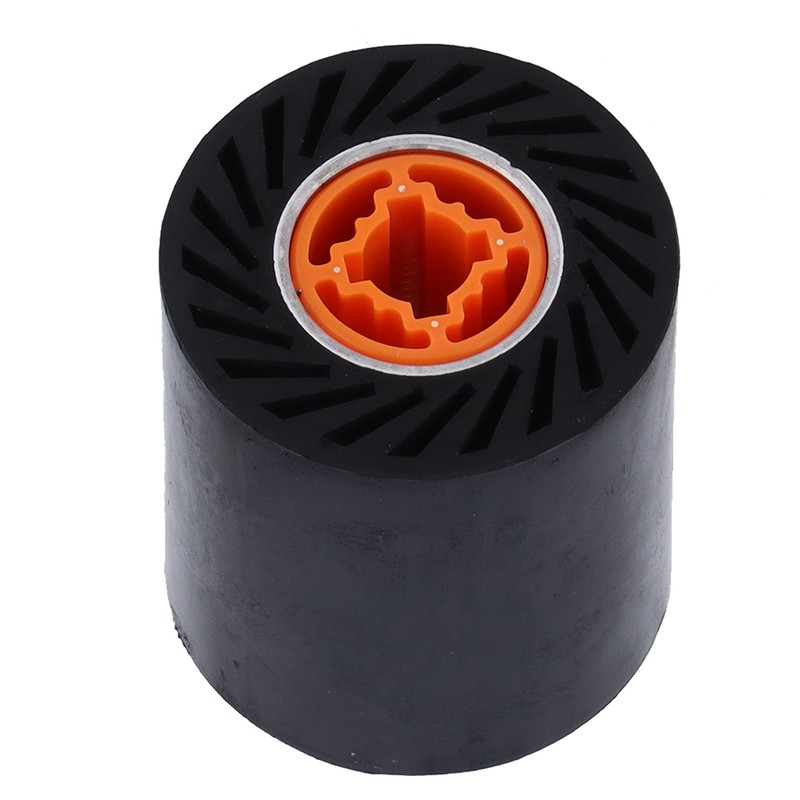 Wire Drawing Wheel Rubber Aluminum Core Polishing Burnishing Sand Roller