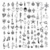 Echoed Elegance Silver Cute Charms Bulk for Bracelets Jewelry Making