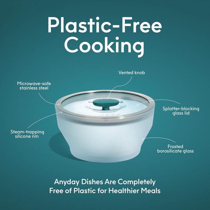 Anyday Microwave Cookware | Microwave Steamer for Cooking | Microwave