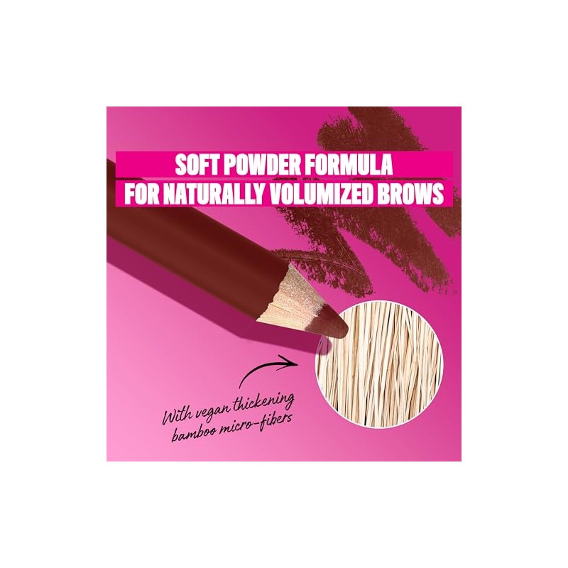 Nyx Professional Makeup, Powder Louder Brow Pencil, Lápiz de Cejas,