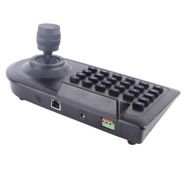 3D PTZ Camera Controller Strong Compatibility LCD Display with Joystick