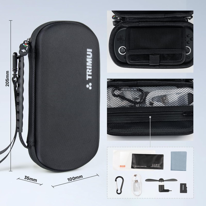 TIMEXPLAYER Durable EVA Case for Trimui Smart Pro - Waterproof,