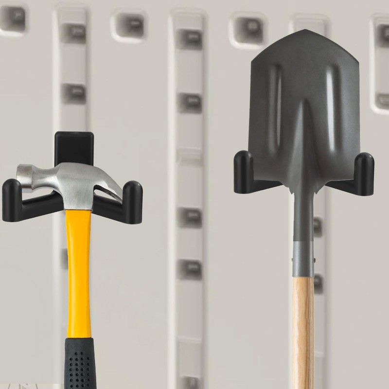 3pcs Shed Hooks for Rubbermaid, Resin Multi Purpose Shed Accessories