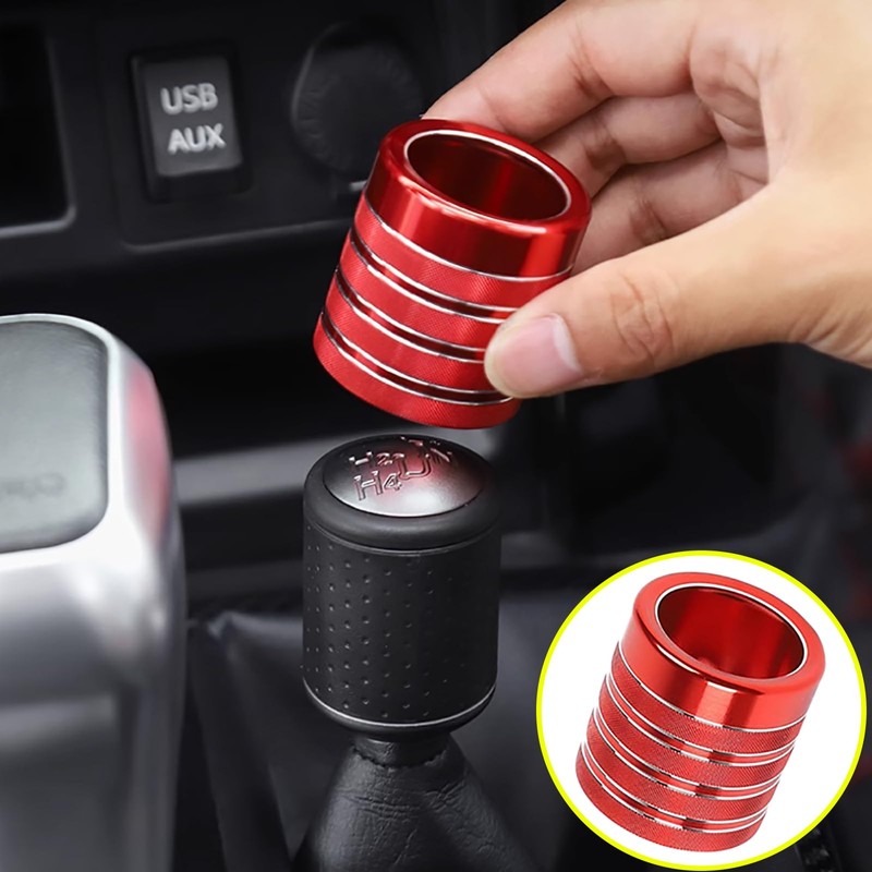 LIUQING 4Runner Gear Shift Knob, 4WD Gear Shift Handle Head