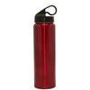 Silver Buffalo Double Walled Stainless Water Bottle, 20-oz, Classic Red,