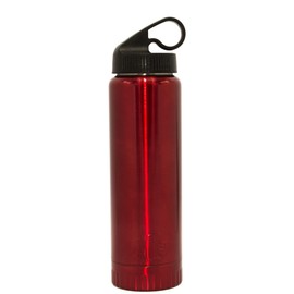 Silver Buffalo Double Walled Stainless Water Bottle, 20-oz, Classic Red, Ounce