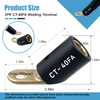 2PK CT-40FA Welding Terminal Connector, Welding Lug Connector Adapter, Terminal