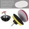 sourcing map 10 Pcs 3 Inch Nylon Hoop Scrubbing Pad