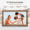 16 Inch Large Digital Picture Frame, Canupdog Digital Photo Frame