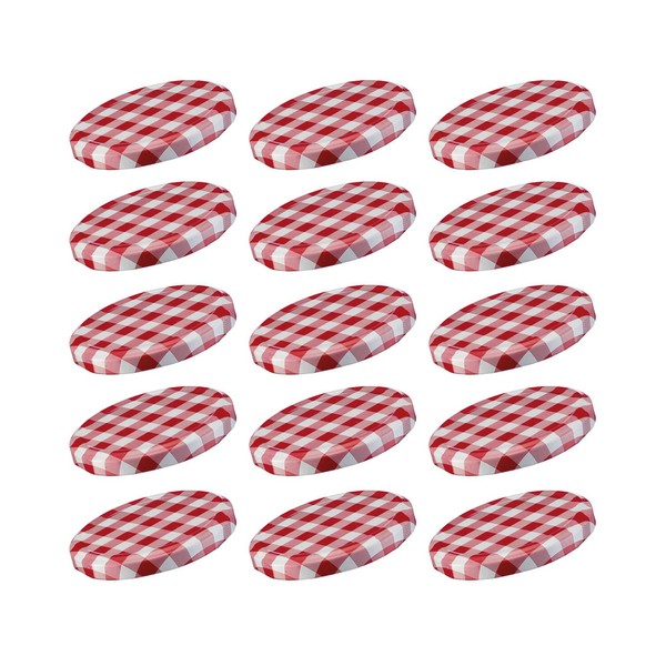 Westmark 409722E3 Screw-On / Twist-off Lids for Preserving Jars, Round,