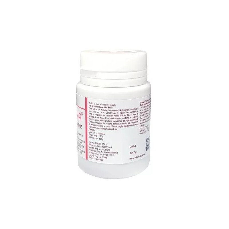 Zeyco Topicaína Benzocaína Frasco Zeyco ( 2 Tarros )