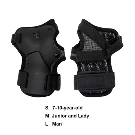 Keenso 1 par de Muñequera de Mano Skateboard,Soporte de Muñeca para Patinaje, Monopatín, Snowboard(S)