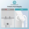 POOL HELPER Adjustable Solar Cover Holder for Steel-Wall Above Ground